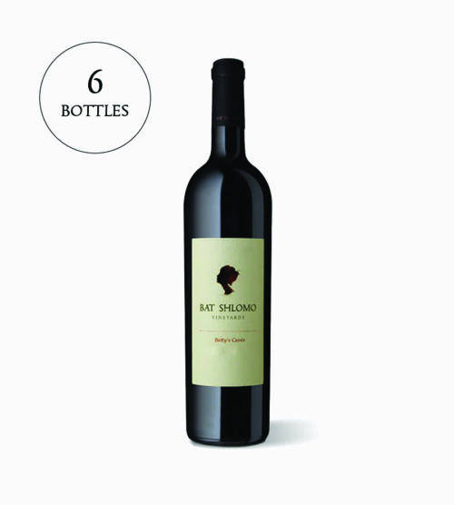 BETTY'S CUVEE 2020: מארז 6 בקבוקים